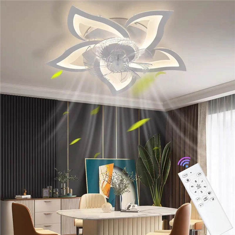 New arrival bedroom fan light casual modern living room ceiling fan light kids room ceiling light with fan light zhongshan lighting