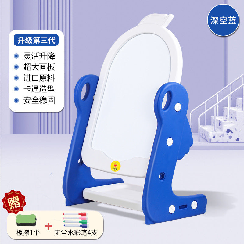 Children's drawing board Magnetic writing board Dust-free easel Table and chair drawing drawing board Household graffiti Toddler baby whiteboard
