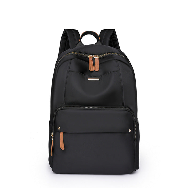 Spring 2024 Urban Simple Nylon Backpack Ladies Backpack