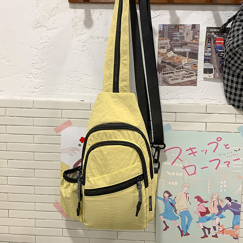 Cross-border new fashion versatile breast bag outdoor sports backpack business commuting large capacity shoulder messenger bag