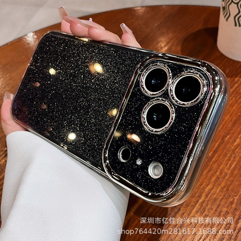 Jelly glitter: instantly transform your phone with 17 large view windows - iphone 16 pro max case, apple 17 trending protective cover
