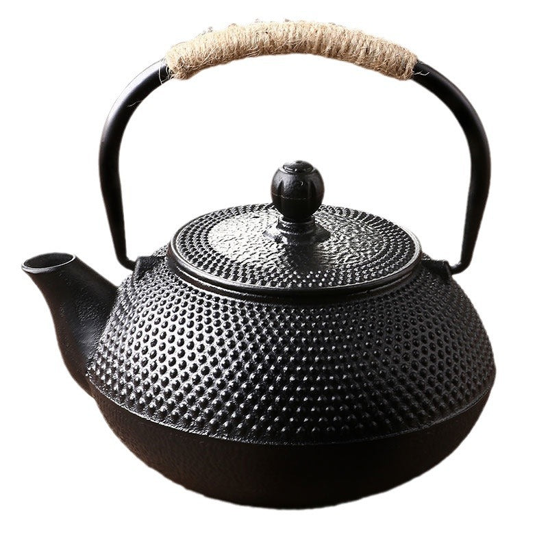 Household peripheral stove tea making special iron kettle japanese style handmade water kettle outdoor camping style tea kettle cast iron tea kettle