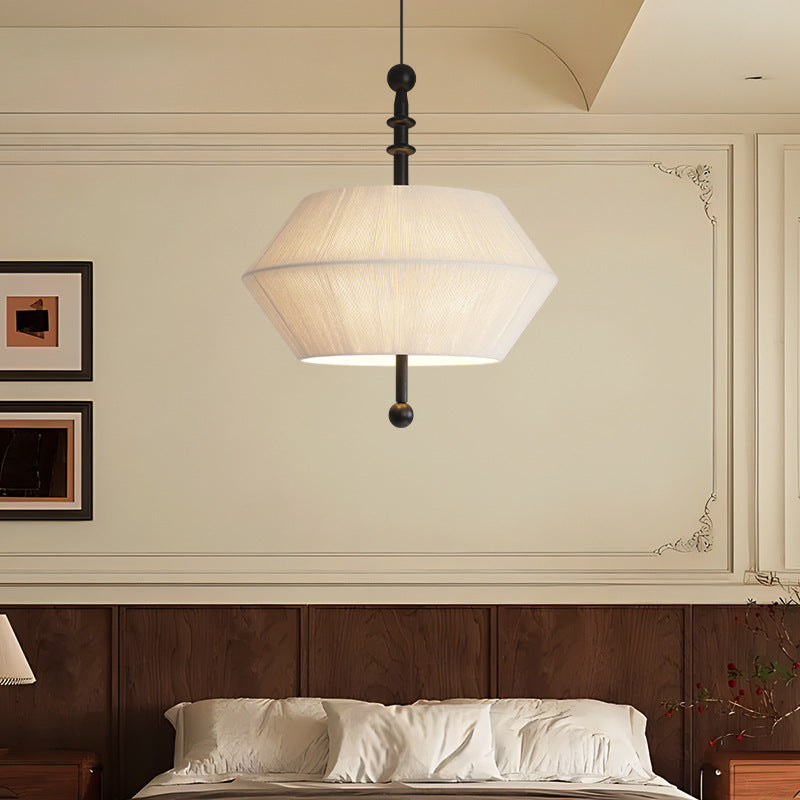 Huiyuan Restaurant Chandelier Japanese New Weave Cotton Thread Wabi Sandy Wind Homestay Dining Table Bar Restaurant Lighting E