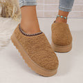 Wholesale women's plus size snow boots: new winter collection - fleece lined, extra thick, warm, platform, height increasing, furry cotton boots and shoes