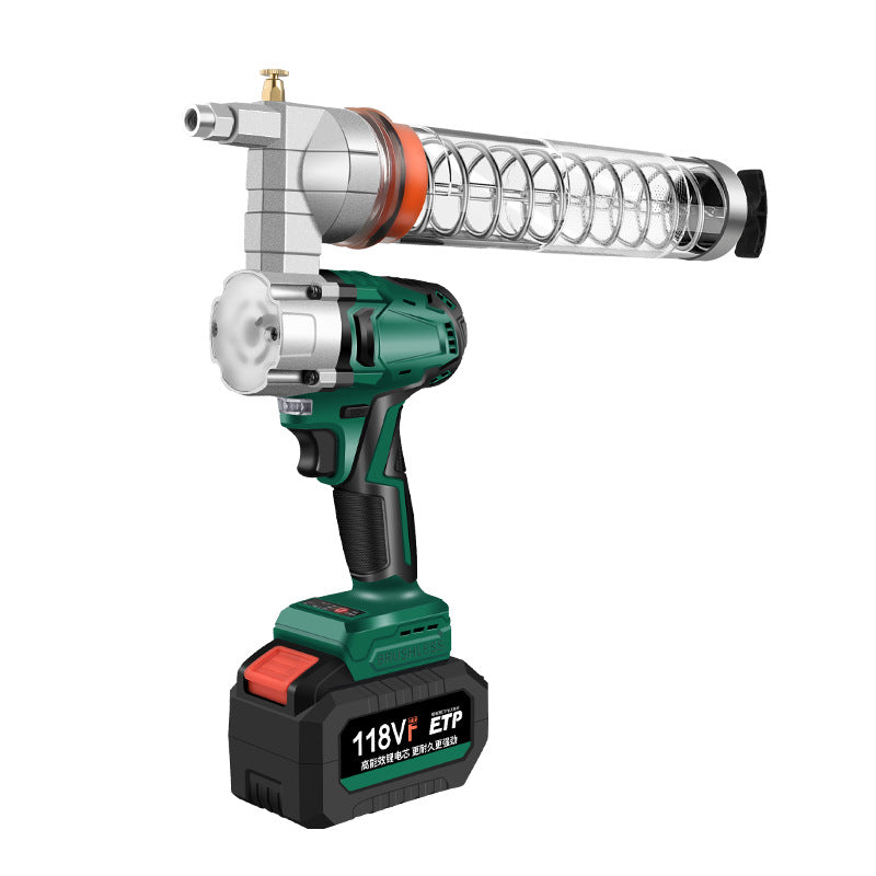 Baolian electric grease gun excavator special new 24v rechargeable lithium battery fully automatic high pressure caterpillar new type