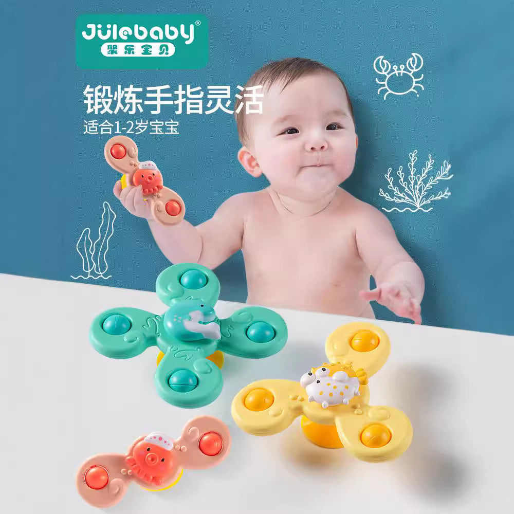 1 year old 0 a 6 months or more 8 2 baby toys dining chair suction cup rotation music baby early education puzzle grasp training
