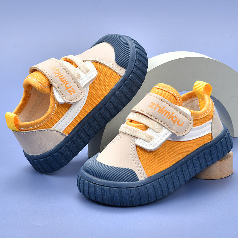 Toddler shoes for boys, spring and autumn, 0-1-2 years old, soft sole infant shoes, children's shoes, infant and toddler shoes for girls