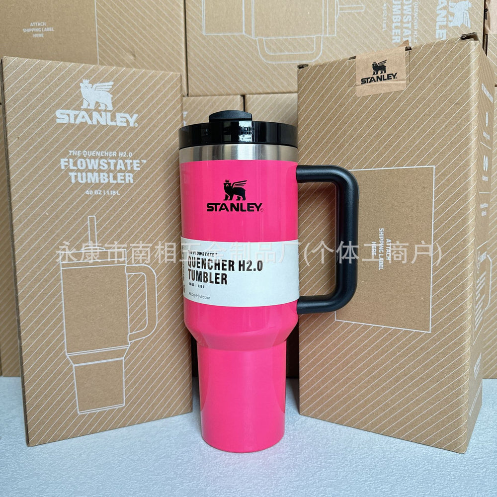 Stanley stanley 2nd generation 40oz big mac straw cup car stainless steel large capacity thermos cup ice cup