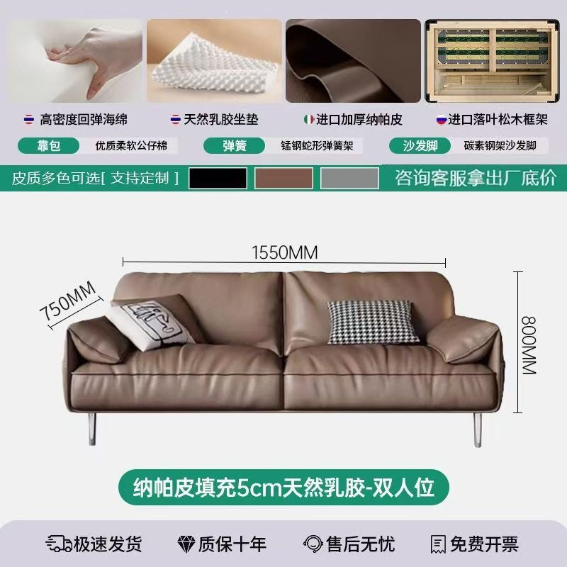 Office sofa casual business reception room reception area casual office sofa coffee table combination three seats