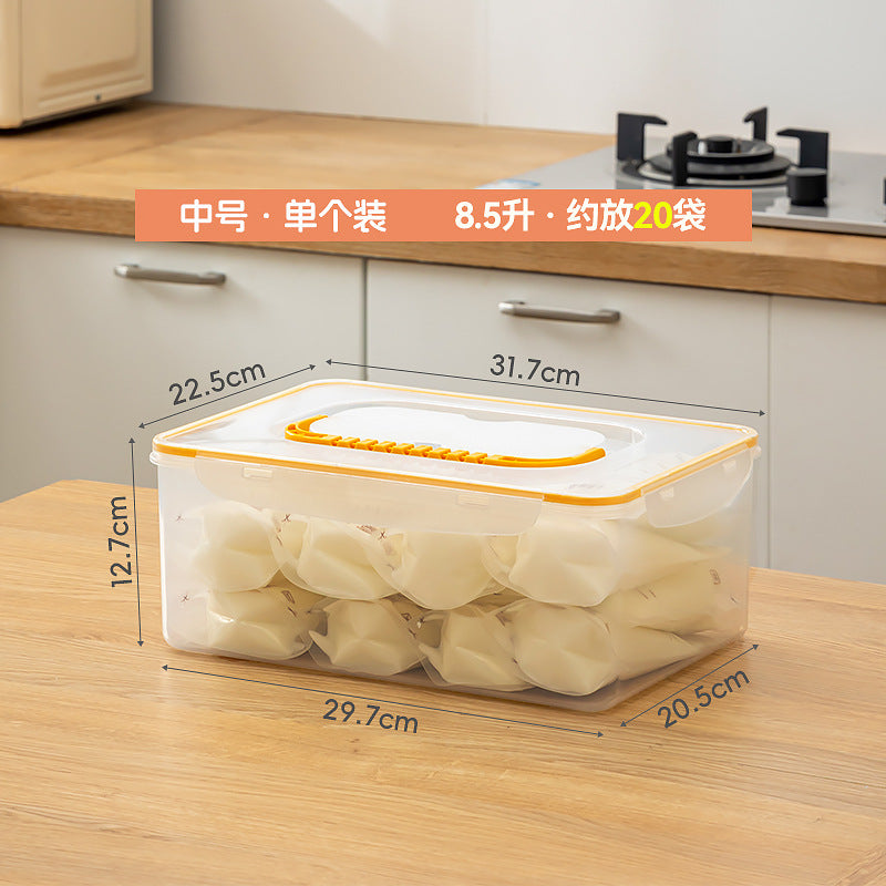 Breast milk storage box Large portable square refrigerated storage box Special sealed fresh-keeping box for refrigerator frozen milk storage box