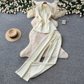 Lightly mature elegance style red strap suit women's springwork clothing suit collar classy sense slimming lookfashion outfit