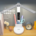 Source manufacturer smart clock double-headed eye protection desk lamp learning college student dormitory charging bedside lamp desk reading
