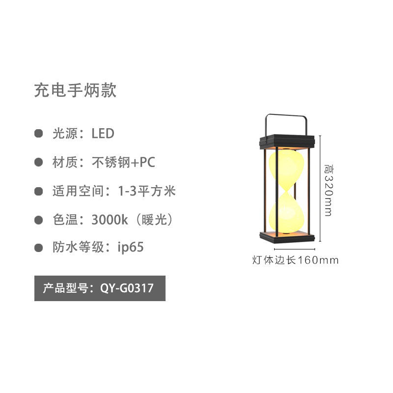 Outdoor hanging lantern - perfect for villas, patios, gardens, courtyards, and camping. create ambiance with this solar-powered, rechargeable, portable outdoor light
