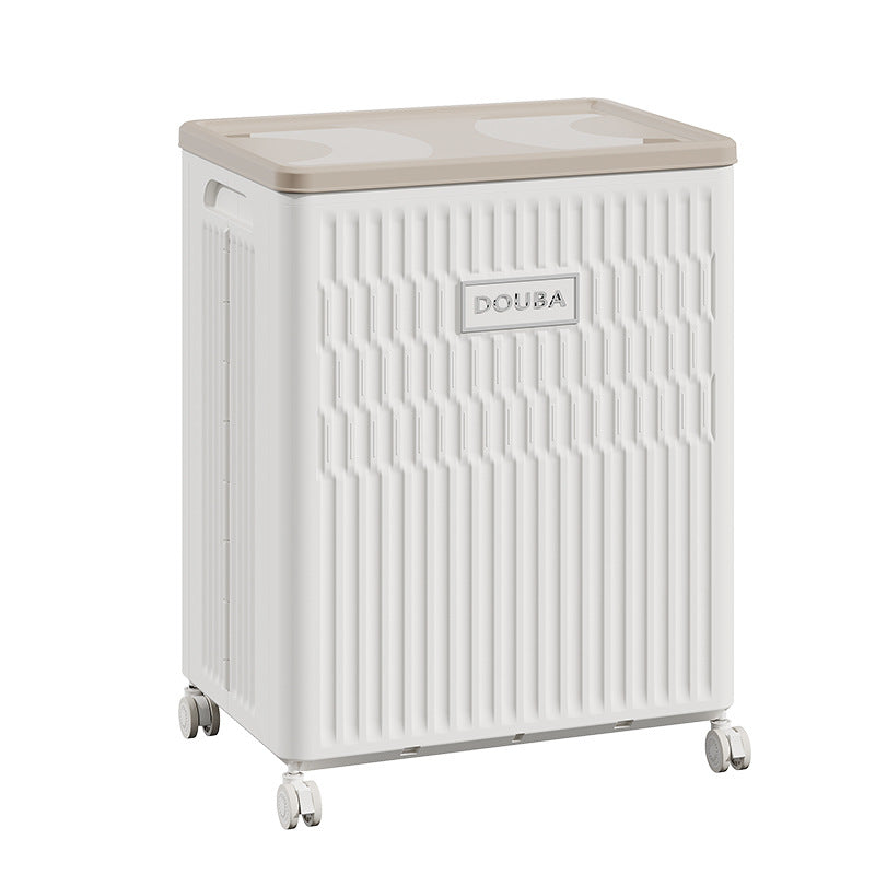 Folding storage box, dustproof large-capacity household clothing, toys, sundries, quilt storage, organizing box, flip-top bedroom