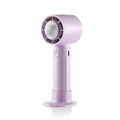 26 cross-border new portable fan semiconductor cold compress desktop stand light sound outdoor high wind handheld small fan