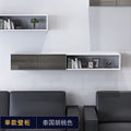 Wall cabinet-thai walnut color