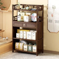 Tea cabinet, tea set, storage rack, new chinoiserie tea rack, living room tea storage cabinet, sofa side cabinet, side table, corner table for home use