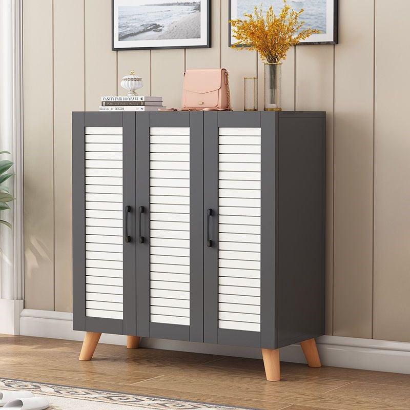 Shoe cabinet breathable multi-layer french shoe cabinet popularcasual storage shoe rack shoe cabinet large capacity living room multi-layer