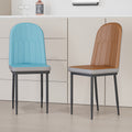 Accessible luxury dining chairfor home stool scandinavian stylecasualpopular makeup table and chair restaurant hotel iron dining table and chair