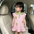 Summer chic baby rompers infant clothes summer outfits girl full month hundred days princess bodysuit summer dress