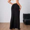 Aliexpress cross-border e-commerce women's fashion: high-end elegant midi skirt -  spring/summer new arrival - high-waisted slit skirt