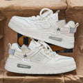 Men's sneakers: white canvas shoes, spring 2026 new arrivals, trendy and versatile casual athletic shoes, chunky sole student streetwear
