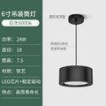 Hanging wire model-black shell- 6inch -24w-white light 6000k