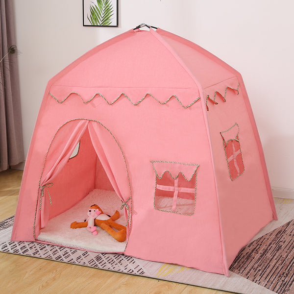 Small tent children indoor girl princess house home small castle outdoor game baby bed sleeping artifact