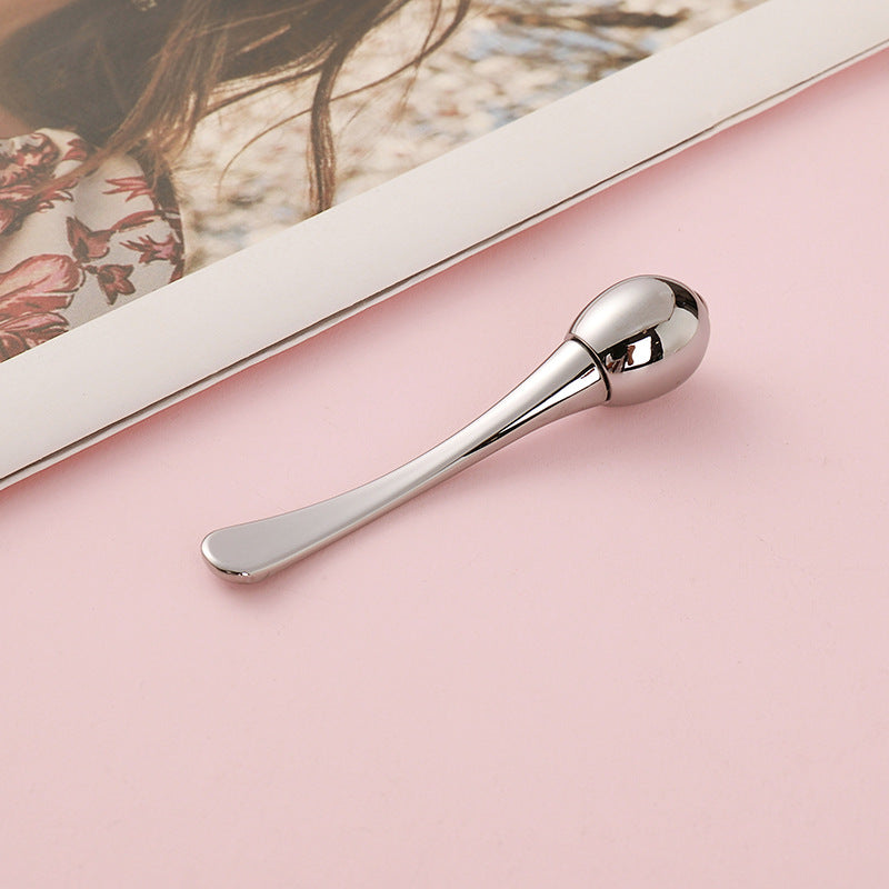Metal roller eye cream beauty stick zinc alloy cosmetic eye massage stick import packaging application massage stick