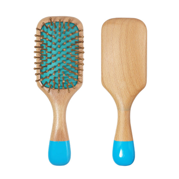 Cross-border manufacturers wholesale small beech air cushion board comb massage comb modeling airbag comb hair comb air cushion comb