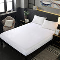 2025 new solid color full coverage fitted sheet with pillowcase wholesale for cross-border e-commerce