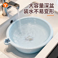 Washbasin for homethickened hanging plastic wash basin for washing vegetables and butt, durable large and small laundry and foot washing basin
