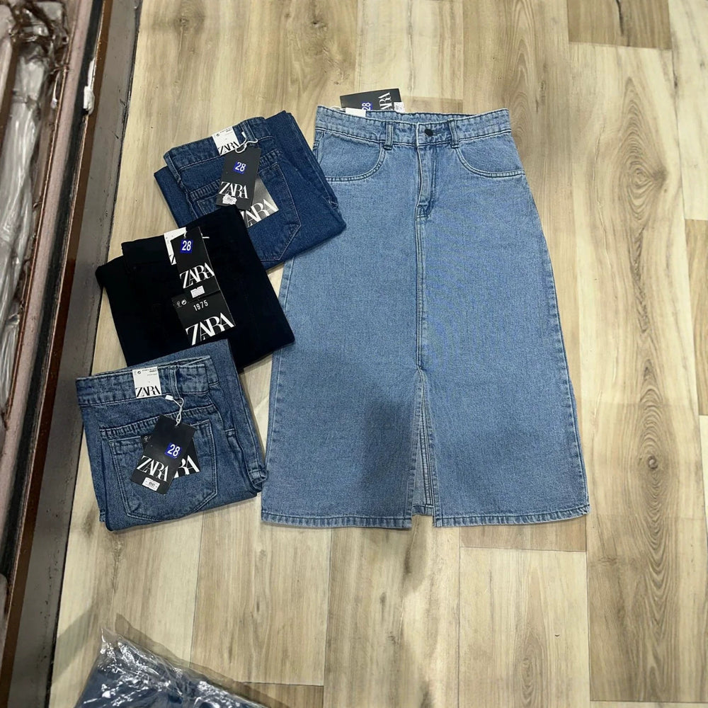 Women denim skirtnew arrival denim skirtavailable denim skirt