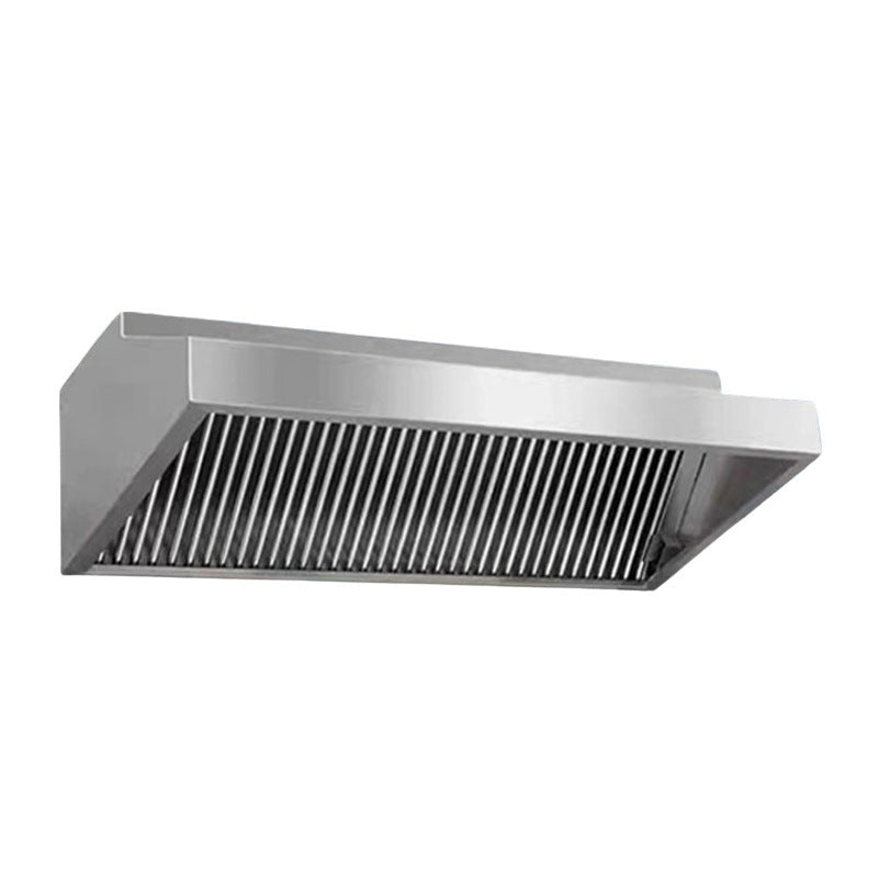 Range hood shell cover stainless steel exhaust hood restaurant kitchen hood adsorption dust cover air duct accessories wholesale
