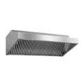 Range hood shell cover stainless steel exhaust hood restaurant kitchen hood adsorption dust cover air duct accessories wholesale