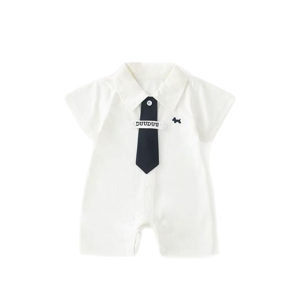 Summer rompers, summer clothes, thin baby short-sleeved outwear jumpsuit, newborn baby cute clothes, baby clothes