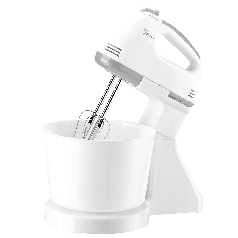 Electric stand mixer - compact desktop model for home use - dough mixer, cream whisk, and whipping tool - wholesale & dropshipping available - cross-border e-commerce