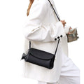 Crossbody bag women's bag 2024 new trendy high-end fashion summer mini exquisite genuine leather soft leather small bag for women