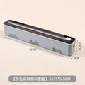 Plastic wrap cutter magnetic refrigerator handy gadget food grade for home kitchen disposable plastic wrap tear-free cutting box