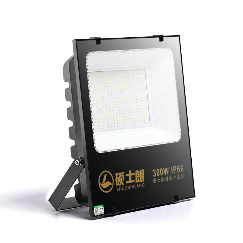 Master Lang led floodlight outdoor waterproof 200w construction site billboard floodlight outdoor strong light super bright lighting