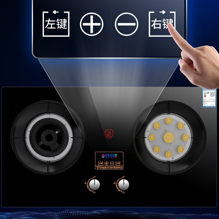 Wholesale xinfei gas stove for home double stove natural gas embedded table gas stove liquefied gas stove fierce fire stove