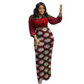 fashion african european style elastic sequin silm hip dress daily long skirt pleated long sleeves