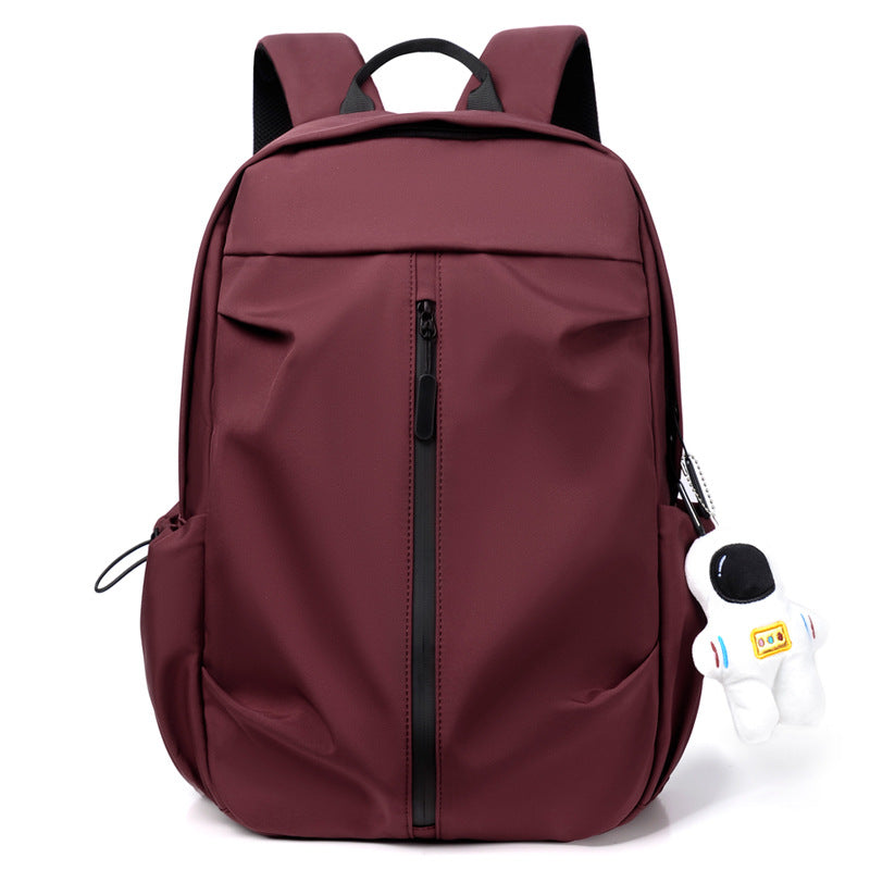 New Simple Casual Backpack Lightweight Student School Bag High School Student Large Capacity Girls Travel Backpack