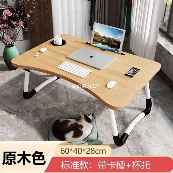 Bed folding table manufacturer wholesale foldable bed desk simple desk student study dormitory upper bed board