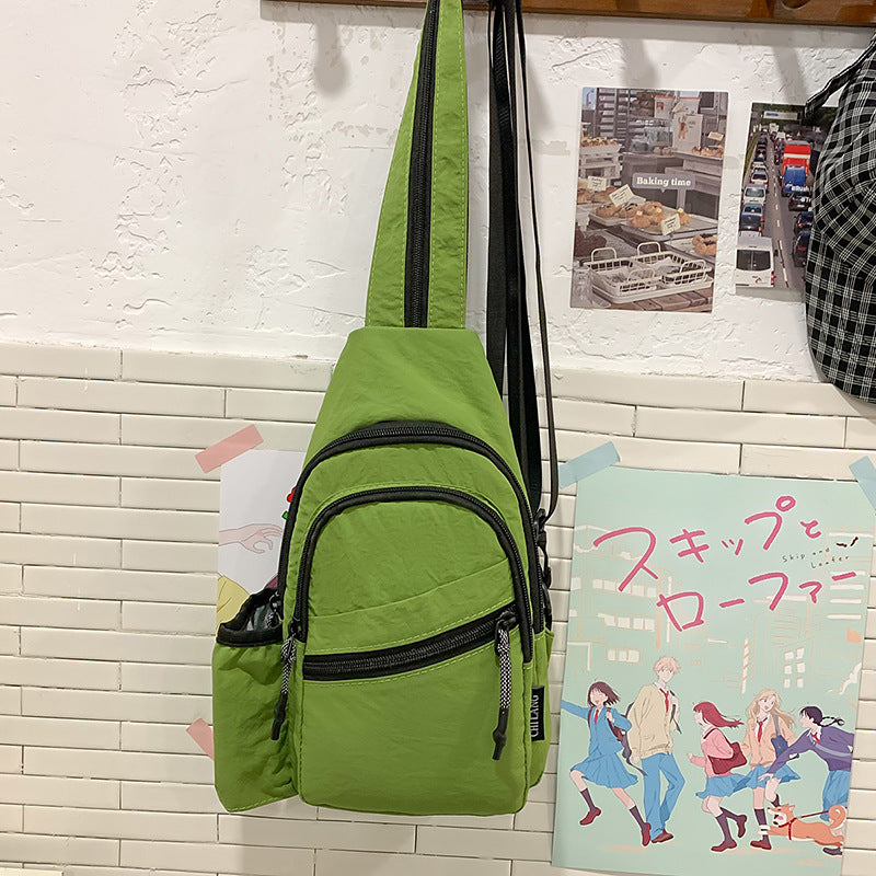 Cross-border new fashion versatile breast bag outdoor sports backpack business commuting large capacity shoulder messenger bag