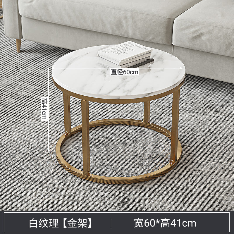 Coffee table living room for home round table small apartmentaccessible luxurycasual modern new arrival sofa coffee table balcony