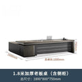 Saint li office desk - luxurious executive office desk and chair set - minimalist modern ceo desk - cross-border e-commerce