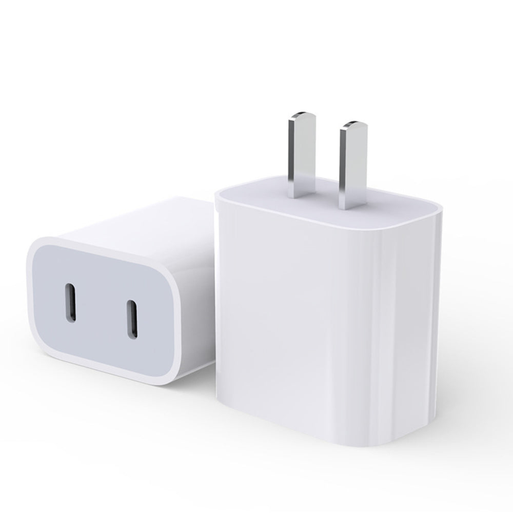 40w charger for apple 17, dual-port charging adapter, 3c certified iphone 15 mobile phone data cable, fast charging adapter