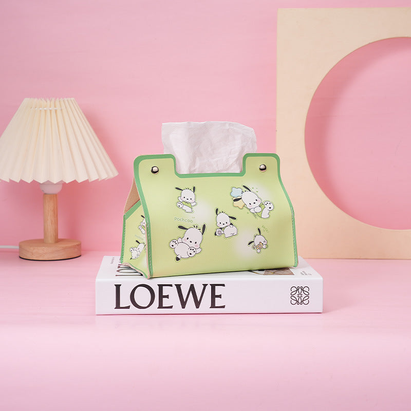 Little Lomi cute pumping carton cartoon little Letty little cha dog cute creative high value cartoon storage tissue box