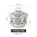 Creative ceramic underglaze dessert stew pot bird's nest tonic steamed egg bowl hotel restaurant high-looking small stew pot with lid